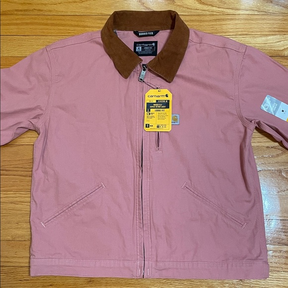 Carhartt Women’s Rugged Flex Loose Fit Canvas Detroit Jacket (Brand New) - Picture 2 of 10